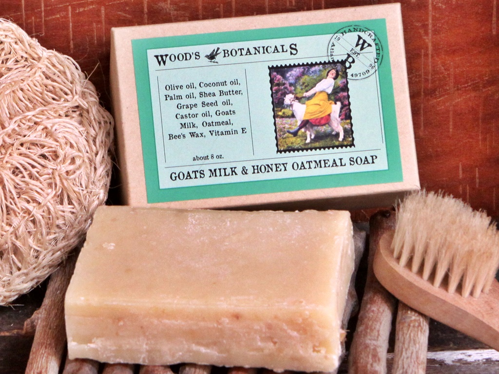 Goats Milk and Honey Oatmeal Soap