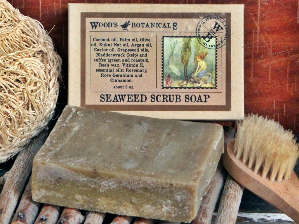 Seaweed Scrub Soap